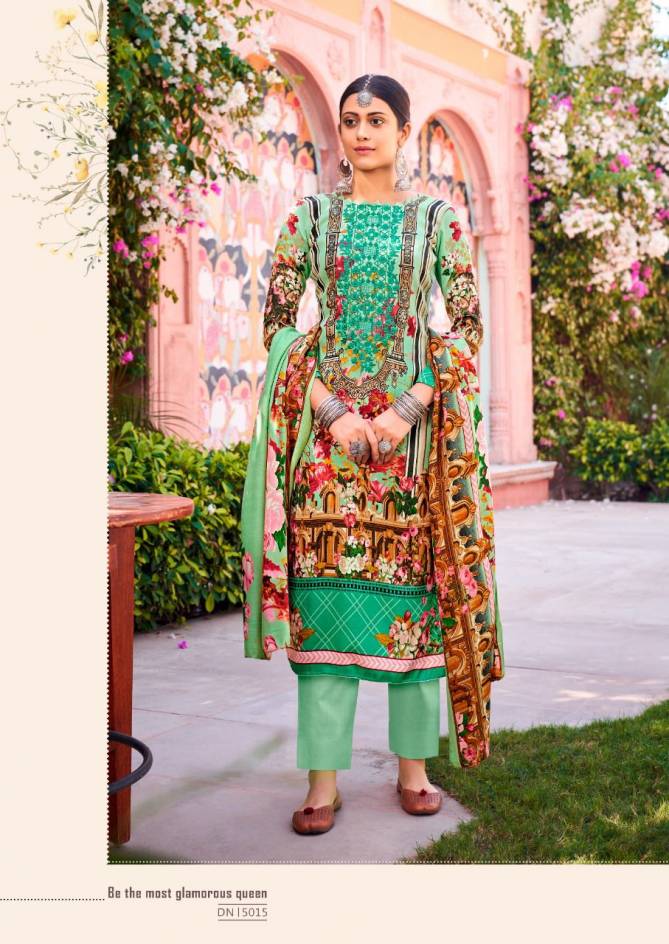 Levisha Habiba Winter Wear Wholesale Pashmina Dress Material Catalog

